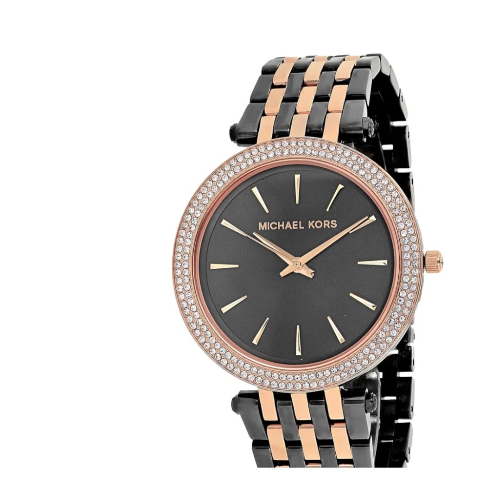 Michael Kors Black and Gold Women's Watch
